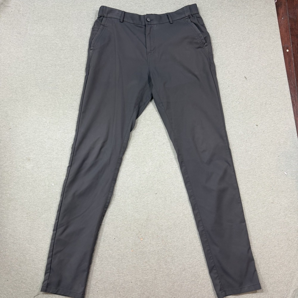 Jack Archer Pants 33x36 Charcoal Gray Jetsetter Tech Chino Golf Preppy Mens